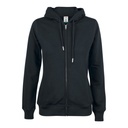 Sweat zippé à capuche Premium OC femme – Clique 021005