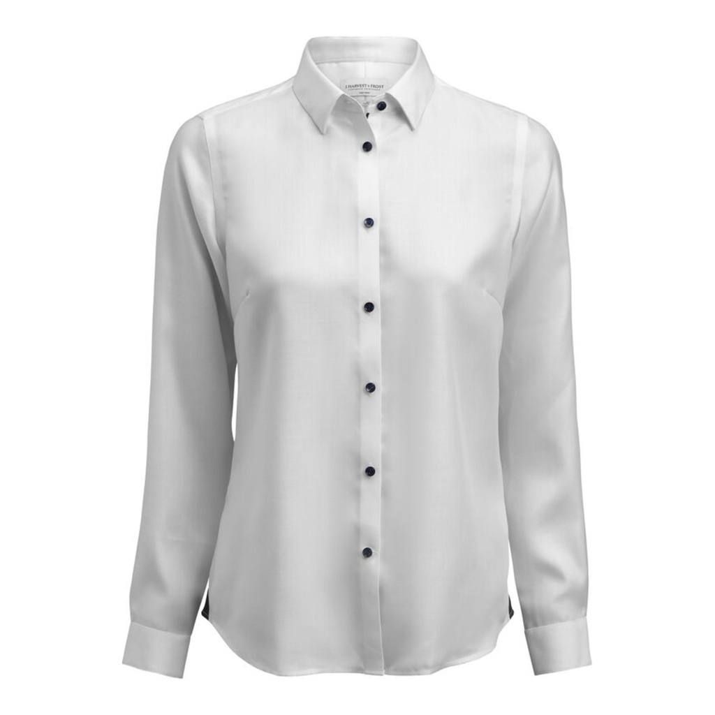 Chemisier Red Bow 123 Royal Twill coupe contemporaine femme – J. Harvest & Frost 2912305