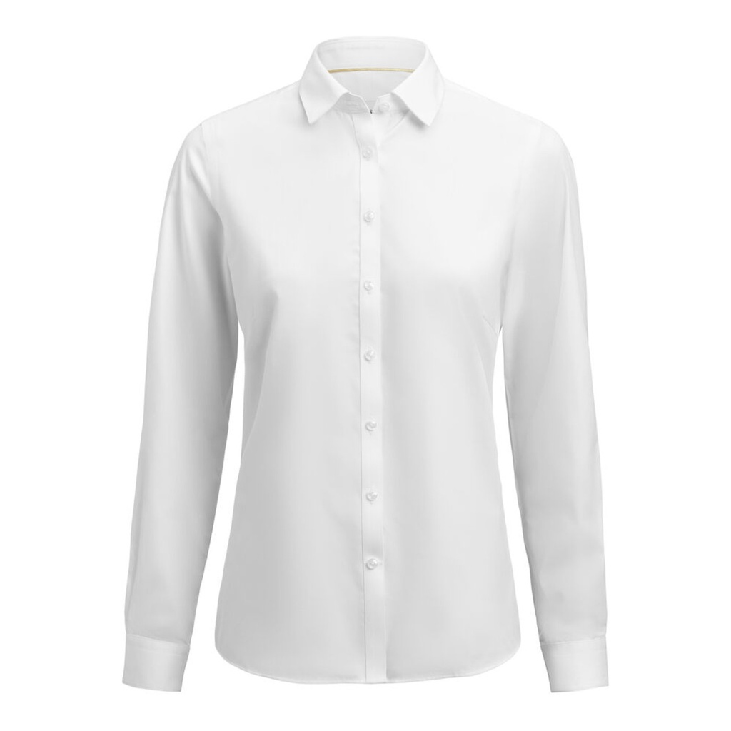 Chemisier Yellow Bow 50 Twill coupe contemporaine femme – J. Harvest & Frost 2905005