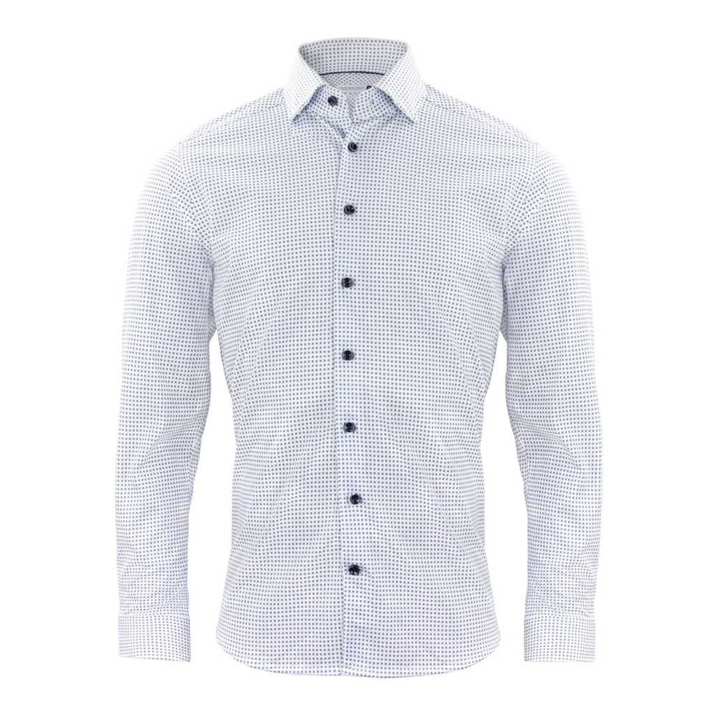 Chemise Indigo Bow 131 Pique Knit coupe régulière homme – J. Harvest & Frost 2913101
