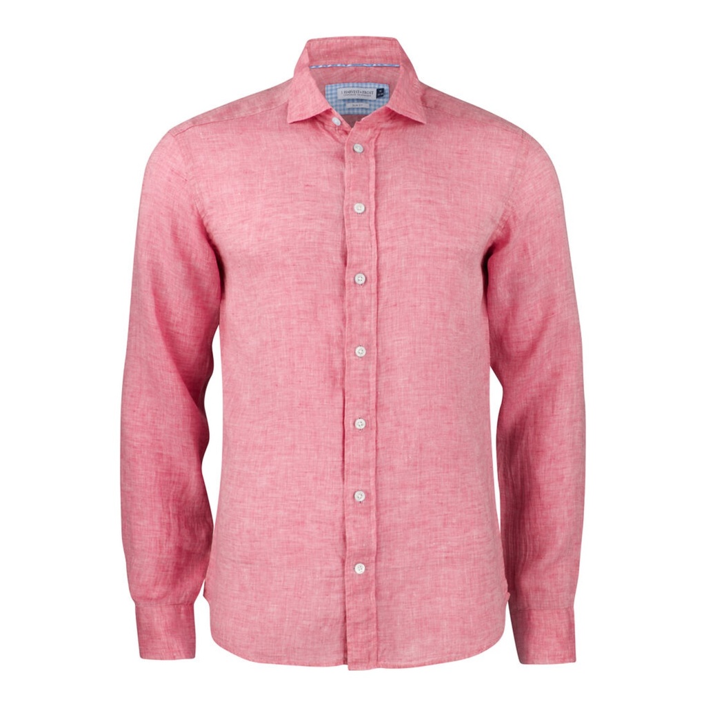 Chemise Indigo Bow 33 Linen coupe ajustée homme – J. Harvest & Frost 2903302