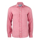 Chemise Indigo Bow 33 Linen coupe ajustée homme – J. Harvest & Frost 2903302