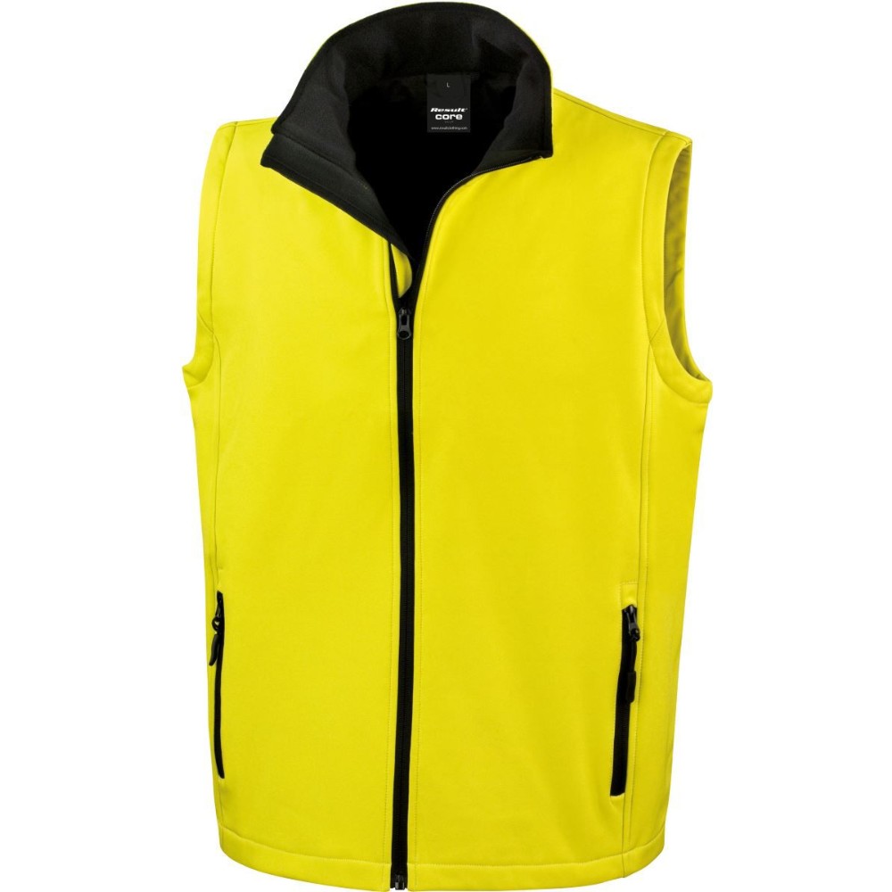 Gilet softshell 2 couches imprimable homme – Result R 232M