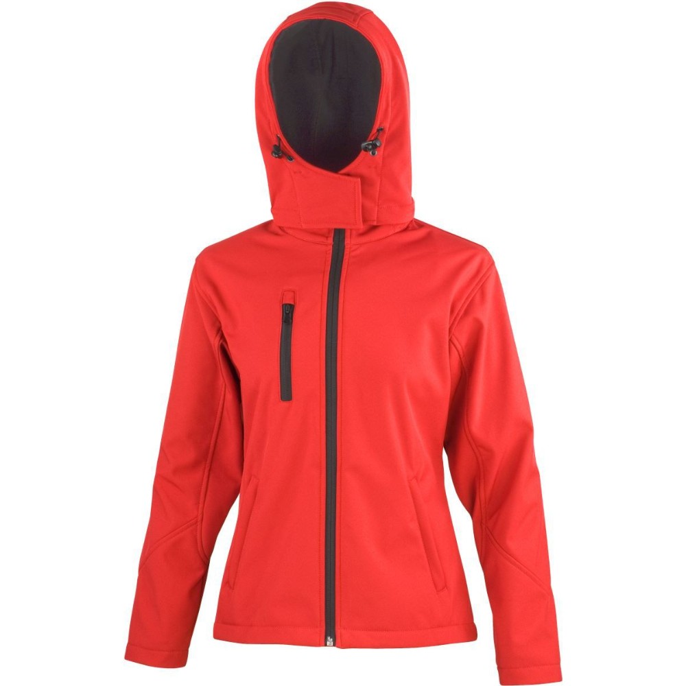 Veste softshell 3 couches à capuche femme – Result R 230F