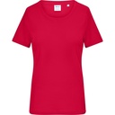 T-shirt bio côtelé fin 220 g femme – Daiber 8039