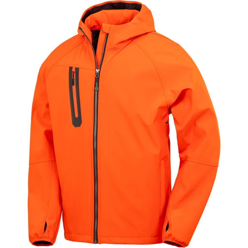 Veste softshell 3 couches à capuche unisexe – Result R 909X