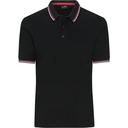 Polo piqué épais rayé 210 g homme – Daiber JN 1306