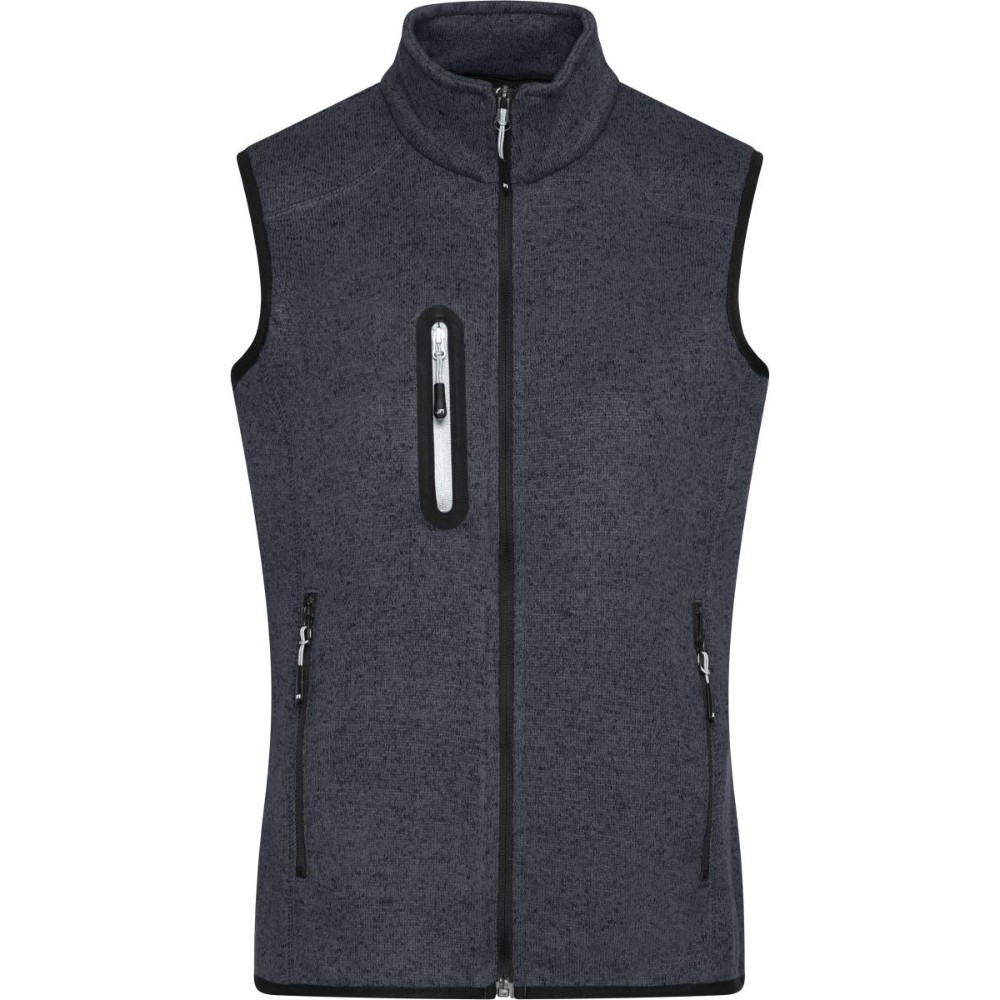 Gilet polaire tricoté col montant femme – Daiber JN 773