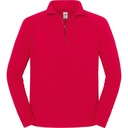 Sweat col zippé épais 300 g – Fruit of the Loom Iconic Premium Zip Neck Sweat
