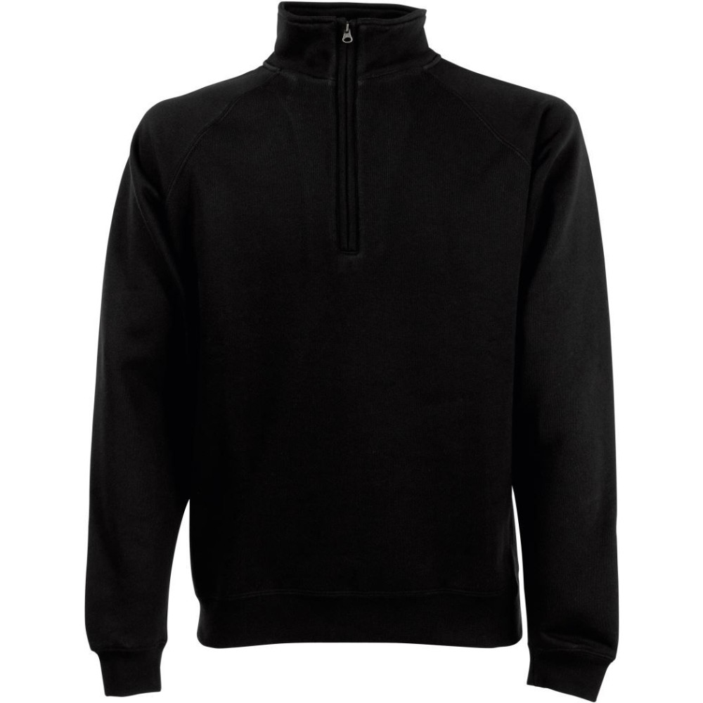 Sweat col zippé 280 g – Fruit of the Loom Classic Zip-Neck Sweat