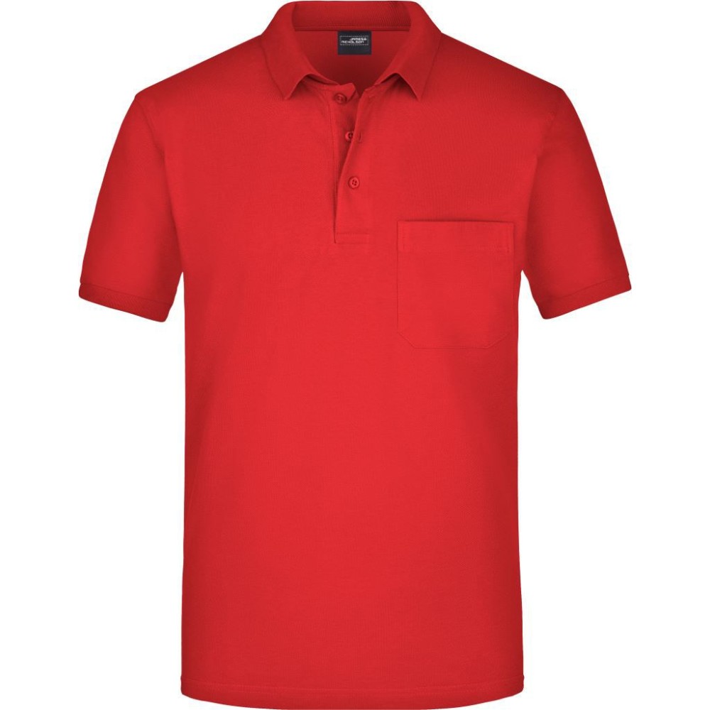 Polo piqué avec poche poitrine 200 g – Daiber JN 922