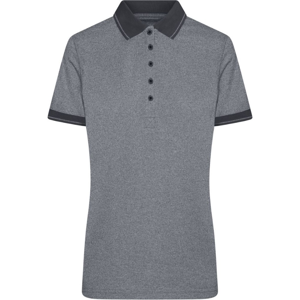 Polo jersey chiné 170 g femme – Daiber JN 705