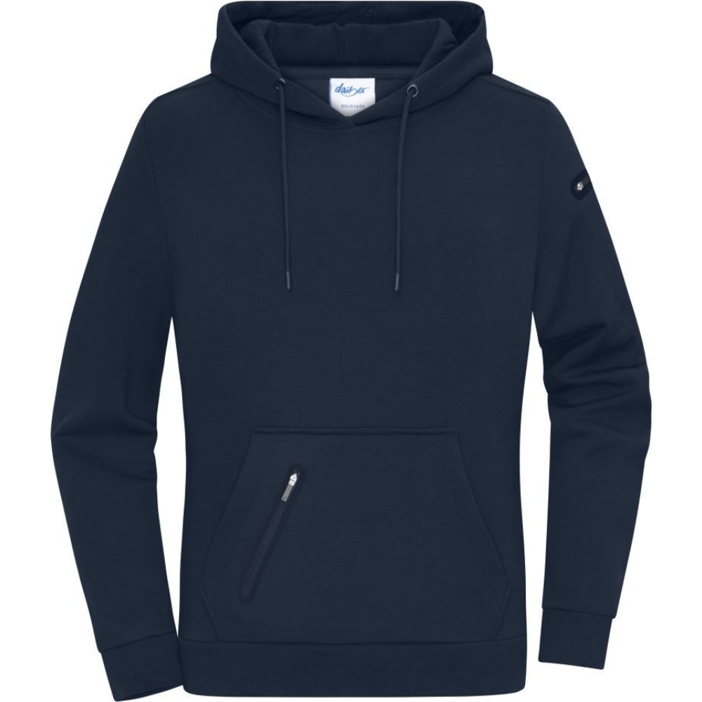 Sweat à capuche interlock 360 g femme – Daiber 8045