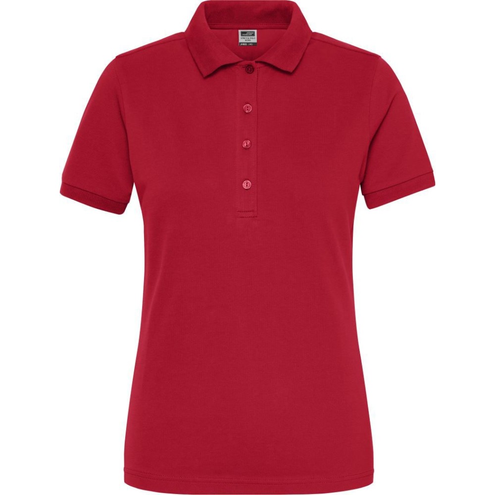 Polo de travail bio stretch 210 g (ligne Solid) femme – Daiber JN 1805