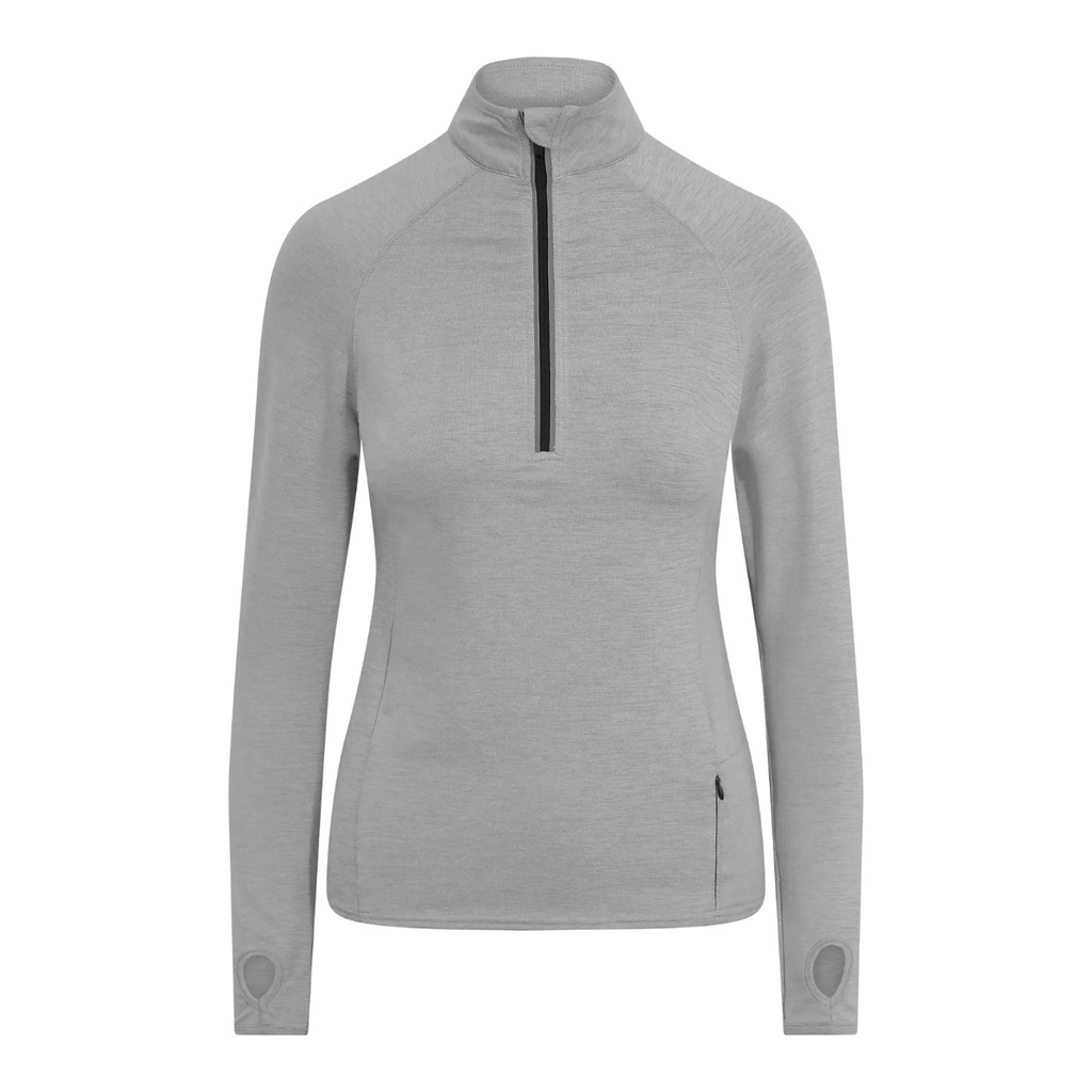 T-shirt manches longues Girlie Cool Flex Half-Zip – Just Cool JC035