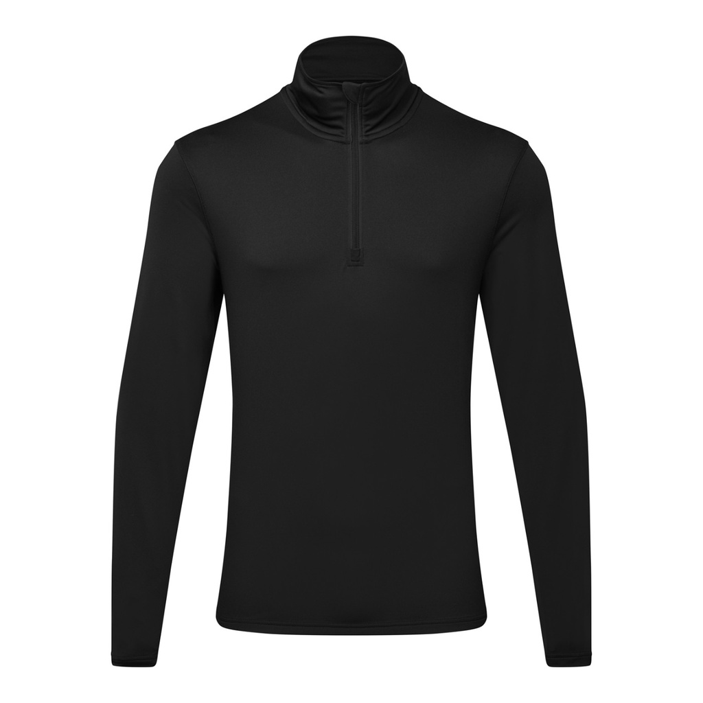 Manches longues recyclée dos brossé ¼ zip – Tri Dri TR111