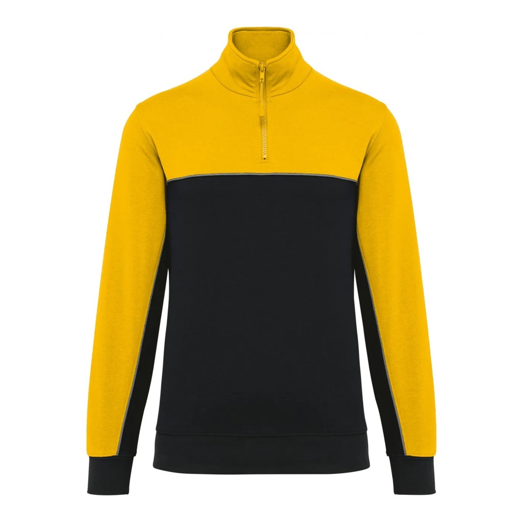 Sweat-shirt écoresponsable col zippé – WK WK404