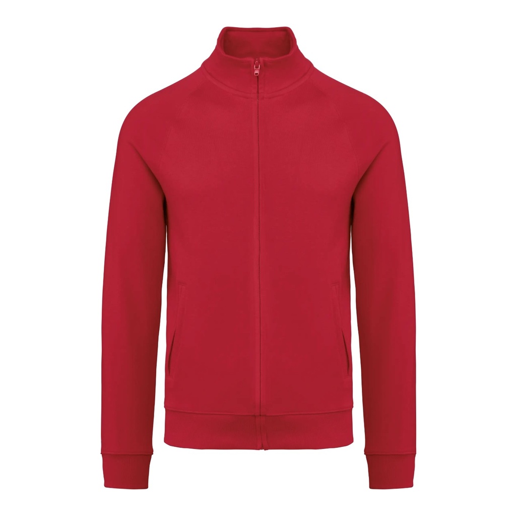 Veste molleton coton manches raglan unisexe – WK WK406X