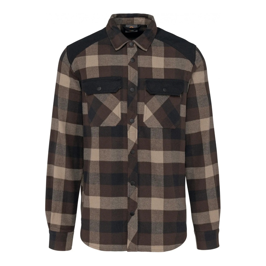 Chemise à carreaux avec poches homme – WK WK520