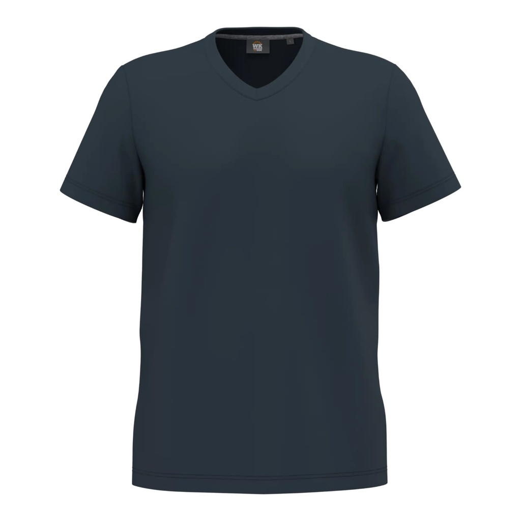 T-shirt écoresponsable col V antibactérien homme – WK WK316