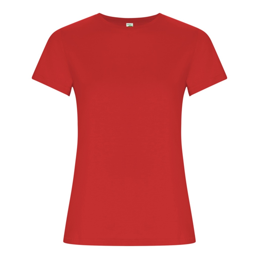 T-shirt ajusté à manches courtes en coton peigné biologique avec certification Gots Golden femme – Roly CA6696