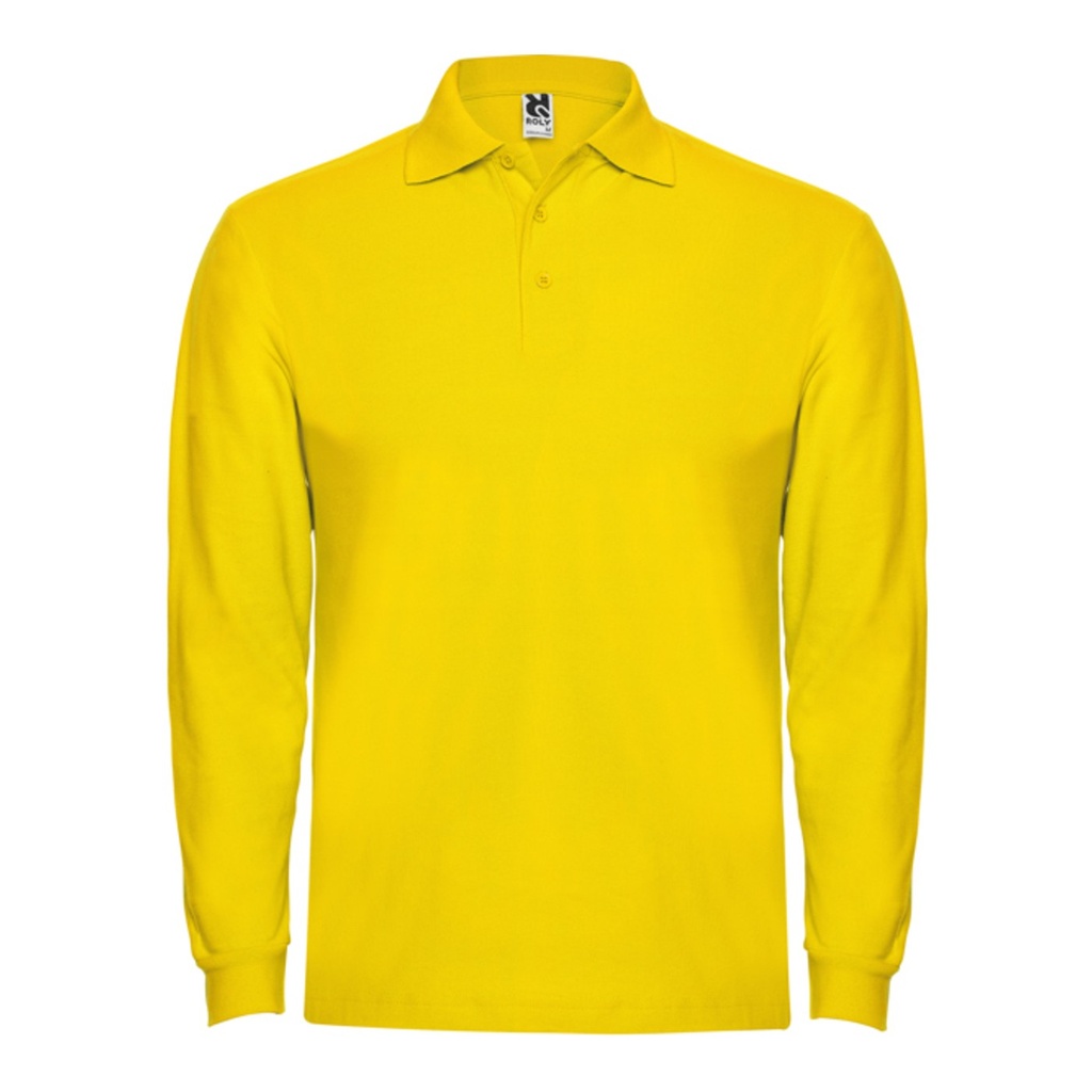 Polo à manches longues en coton Estrella L/S – Roly PO6635