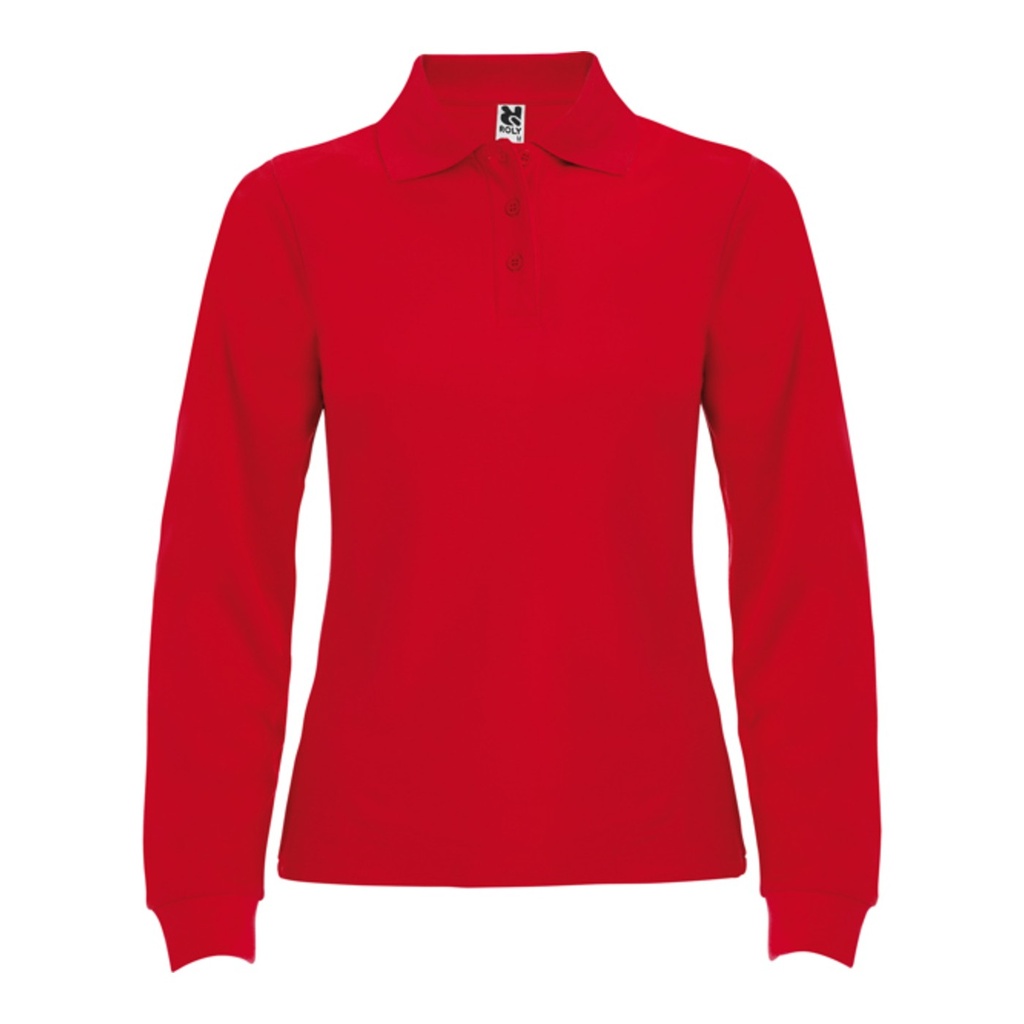 Polo à manches longues en coton Estrella femme L/S – Roly PO6636