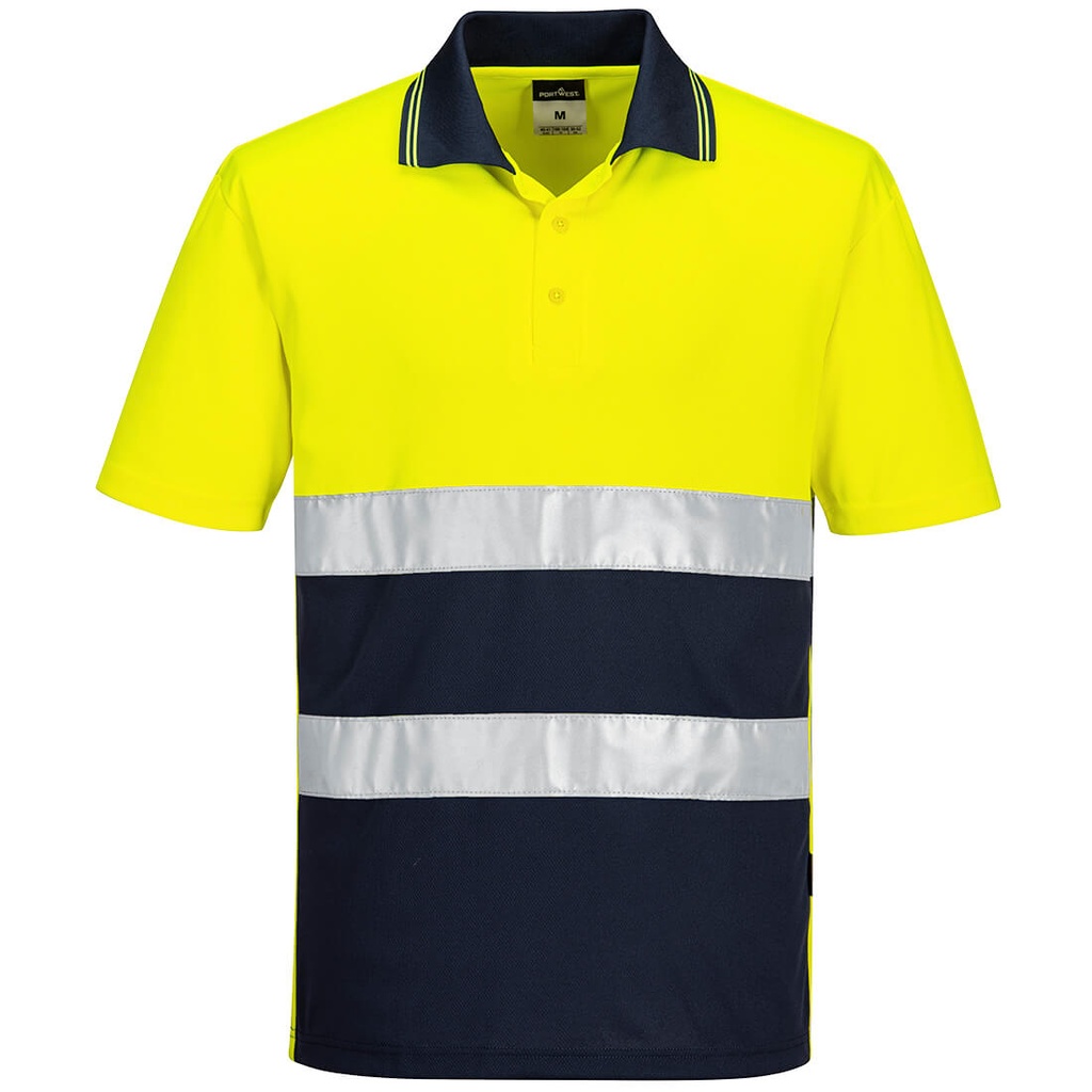 Polo contrasté léger haute visibilité M/C Portwest S175