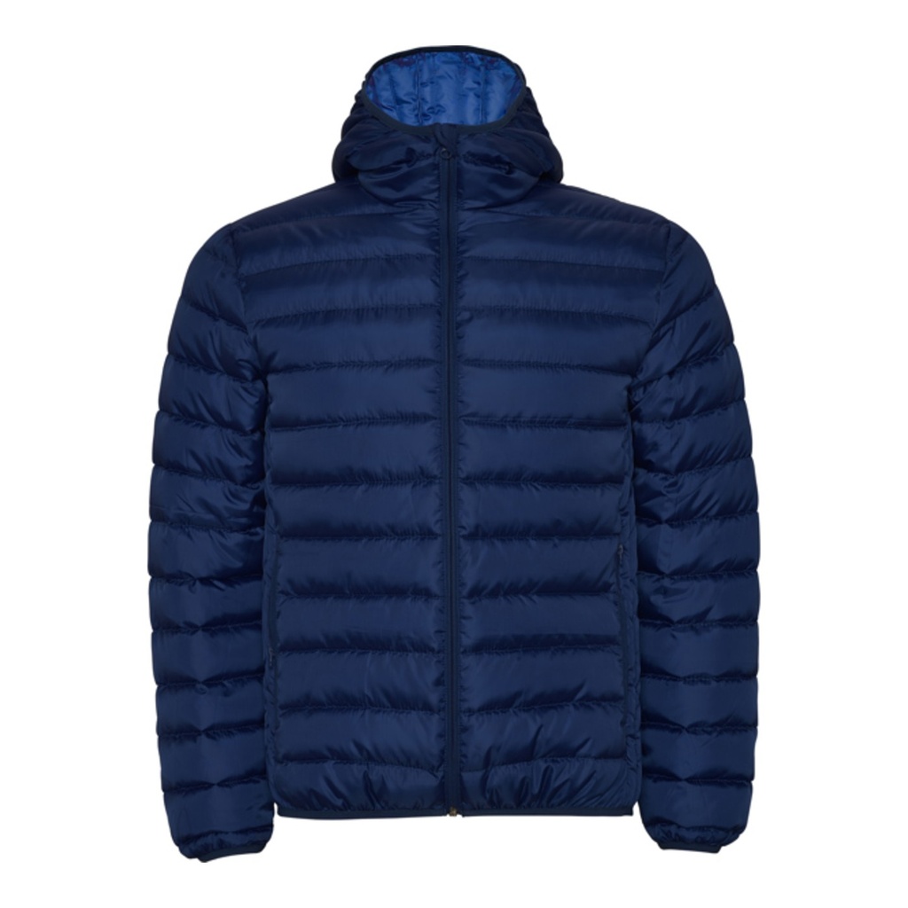 Veste matelassée enfant imperméable, déperlante et coupe-vent à capuche Norway – Roly RA5090