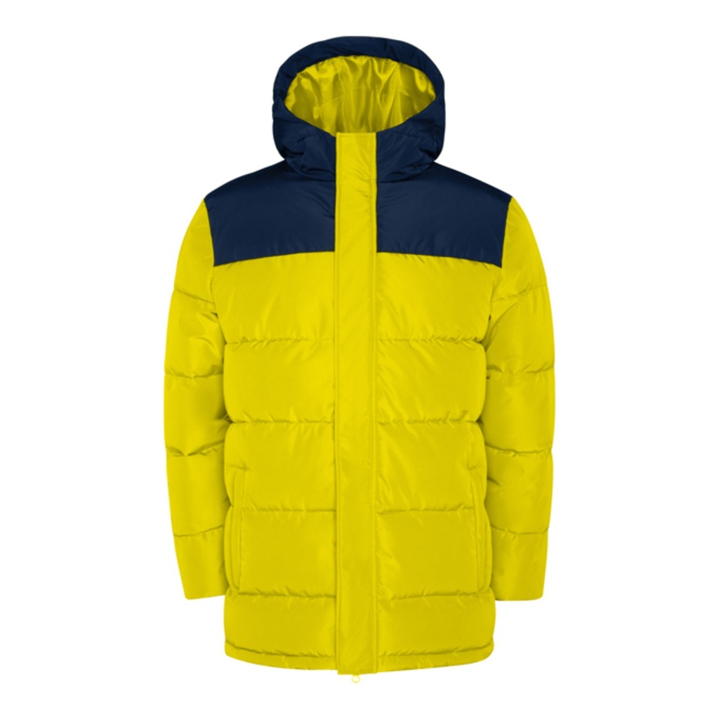 Parka enfant matelassée déperlante à capuche fixe et visière Tallin – Roly PK5075