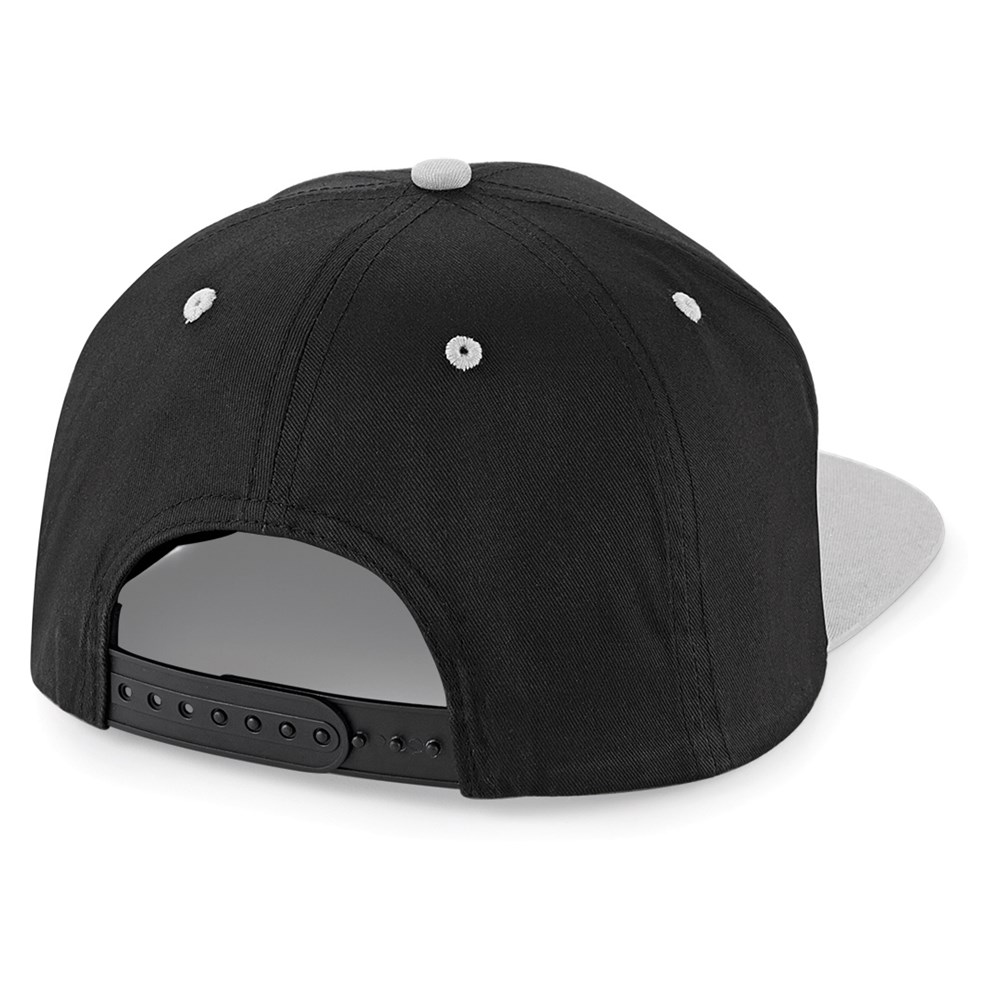 Casquette Snapback contrastée 5 panneaux – Beechfield B610C