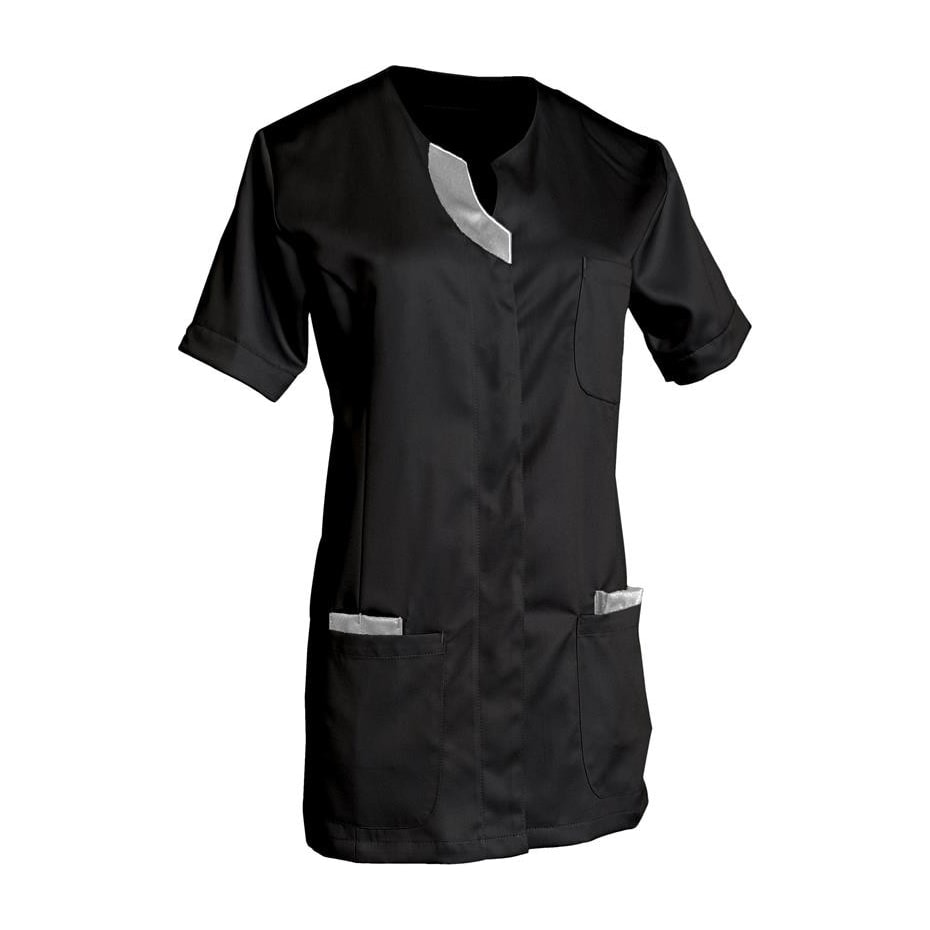 Tunique femme manches courtes à pressions Lila lyocell – SNV LILAMC0