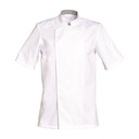 Veste de cuisine mixte manches courtes à pressions Cookie coton – SNV COOKIEMC2