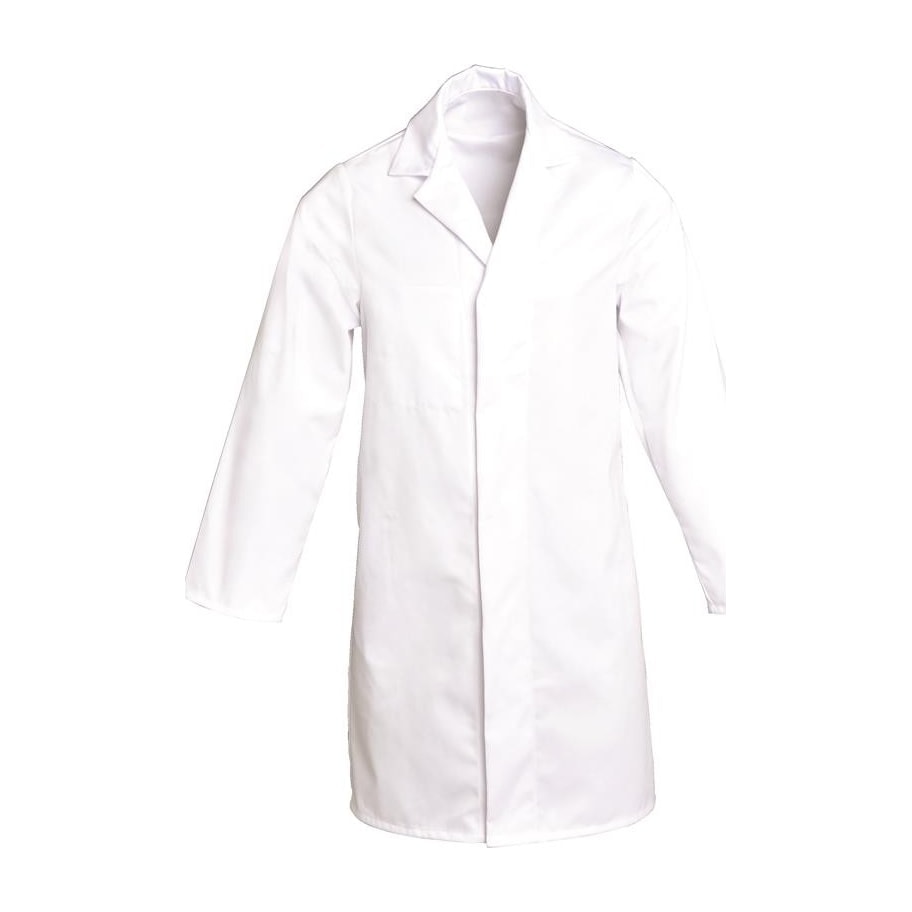Blouse homme manches longues à pressions Christian polycoton – SNV CHRLR003