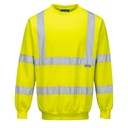 Sweat-shirt haute visibilité col rond – Portwest B303