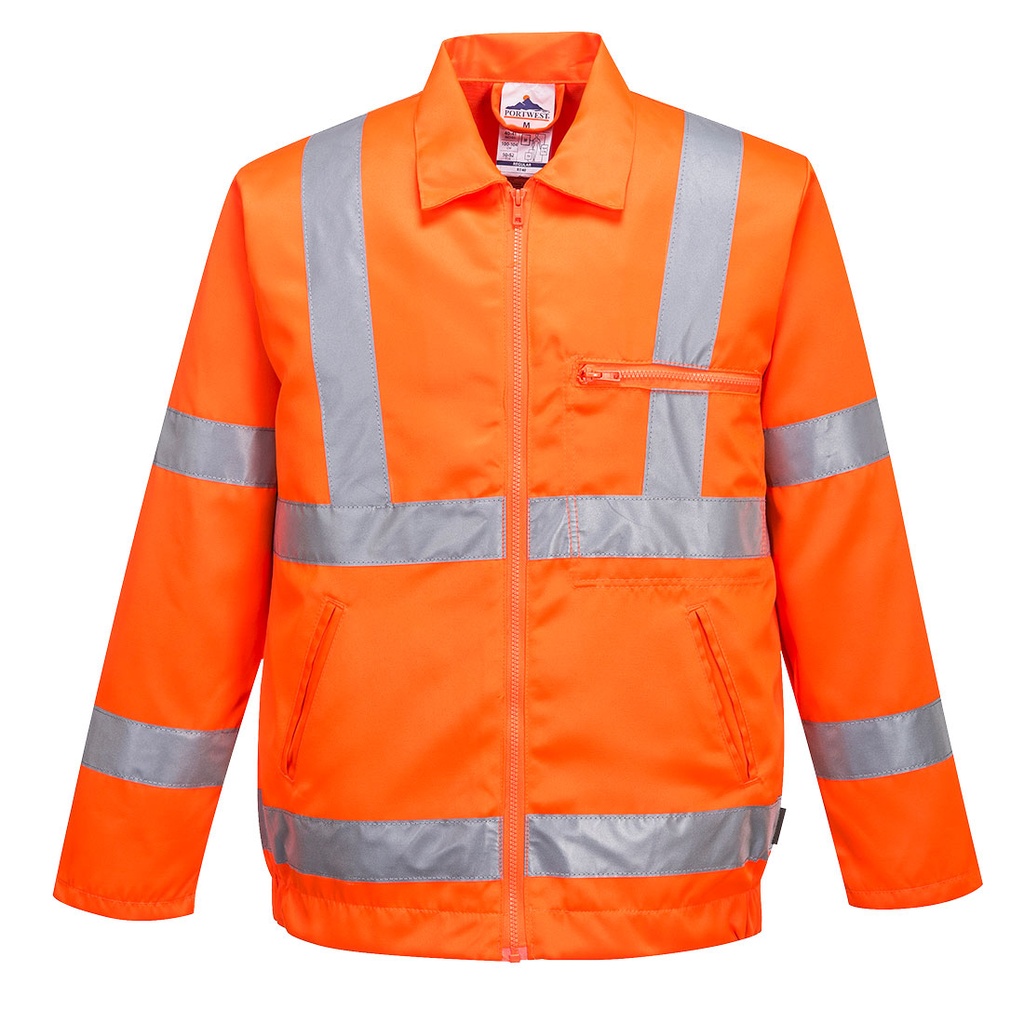 Blouson haute visibilité orange RIS – Portwest RT40