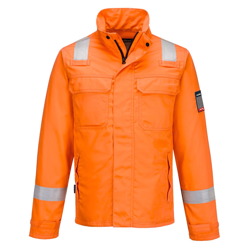 Veste ignifugée multirisques résistante aux produits chimiques – Portwest FR609
