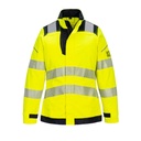 Veste de travail ignifugée haute visibilité femme PW3 – Portwest FR715