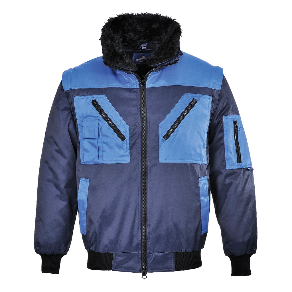 Blouson de travail 4-en-1 bicolore – Portwest PJ20