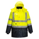 Parka 7-en-1 haute visibilité bicolore – Portwest S426