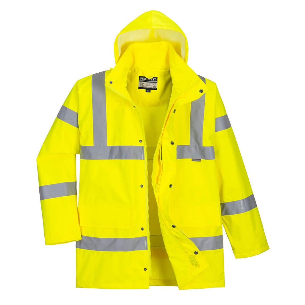 Parka de pluie haute visibilité respirante – Portwest RT60