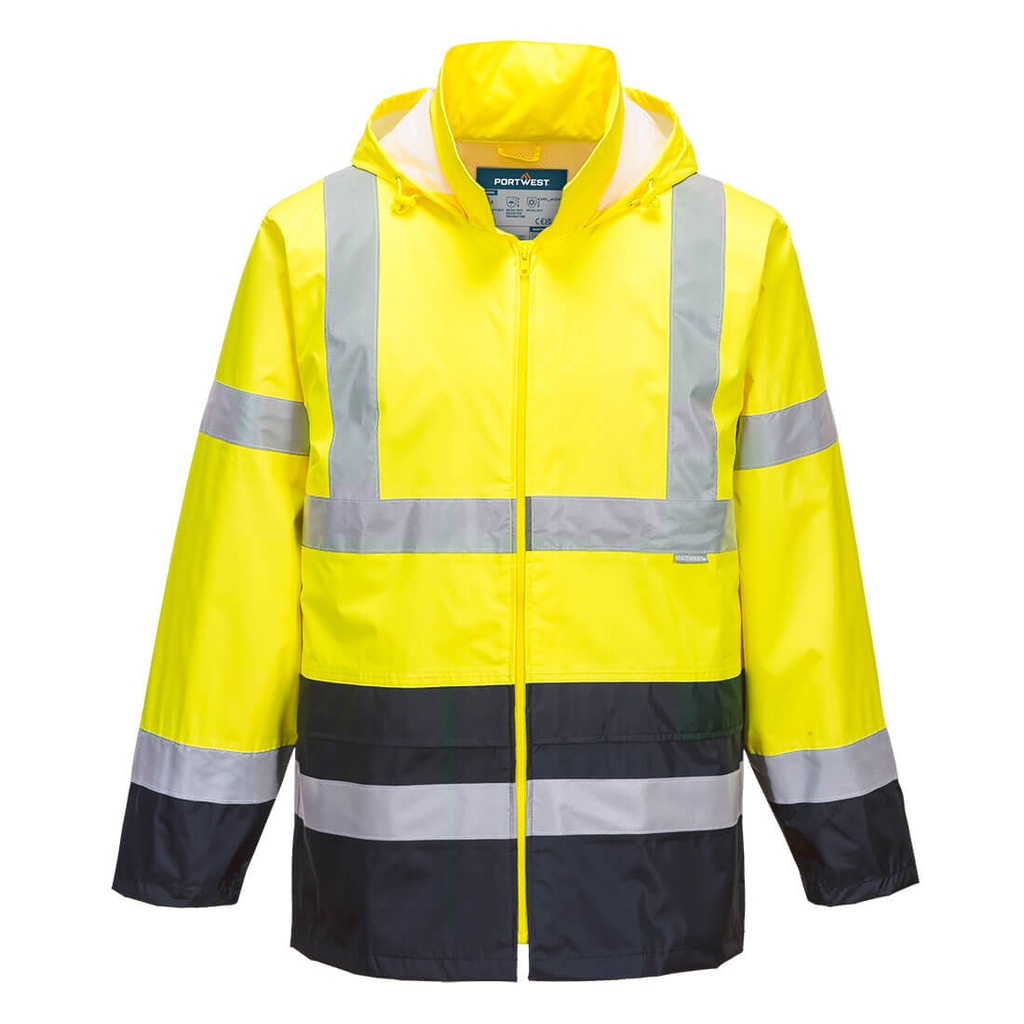 Veste de pluie haute visibilité bicolore – Portwest H443