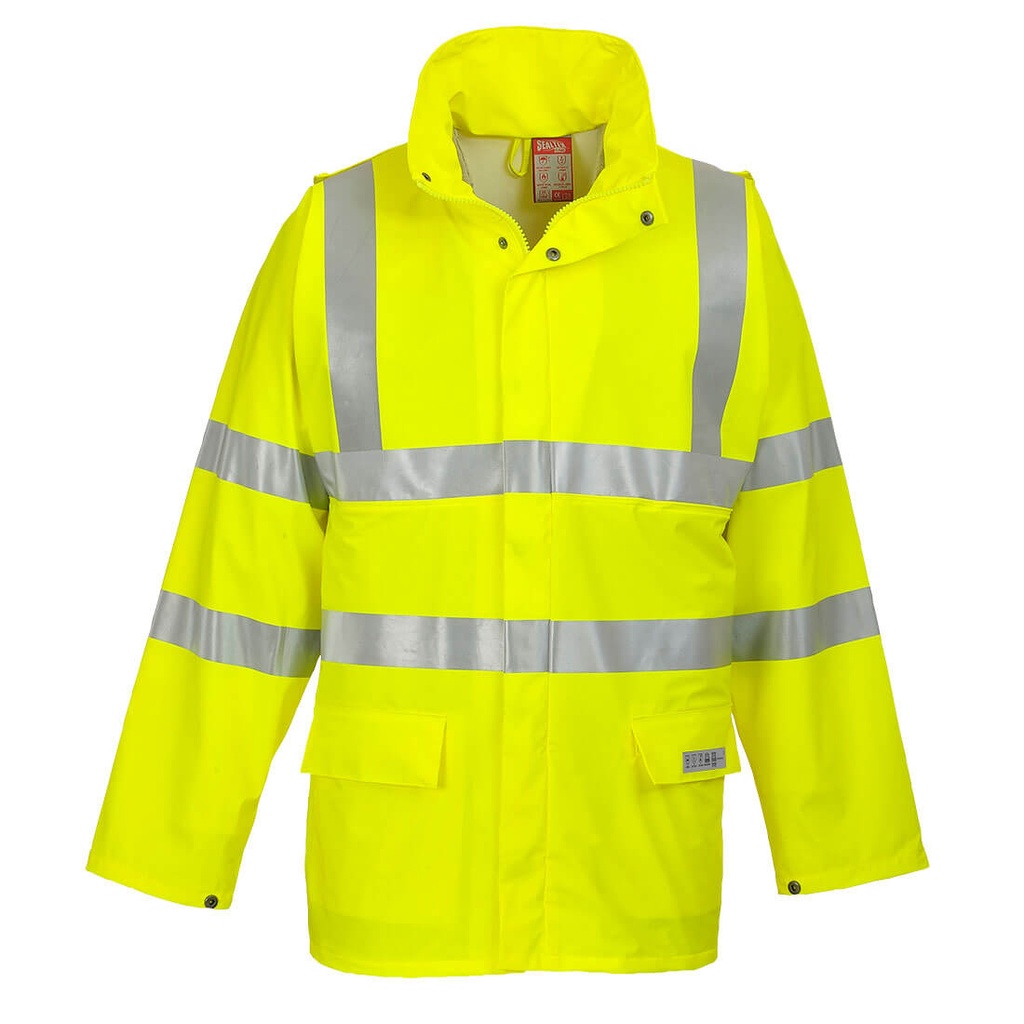 Veste de pluie ignifugée haute visibilité Sealtex Flame – Portwest FR41