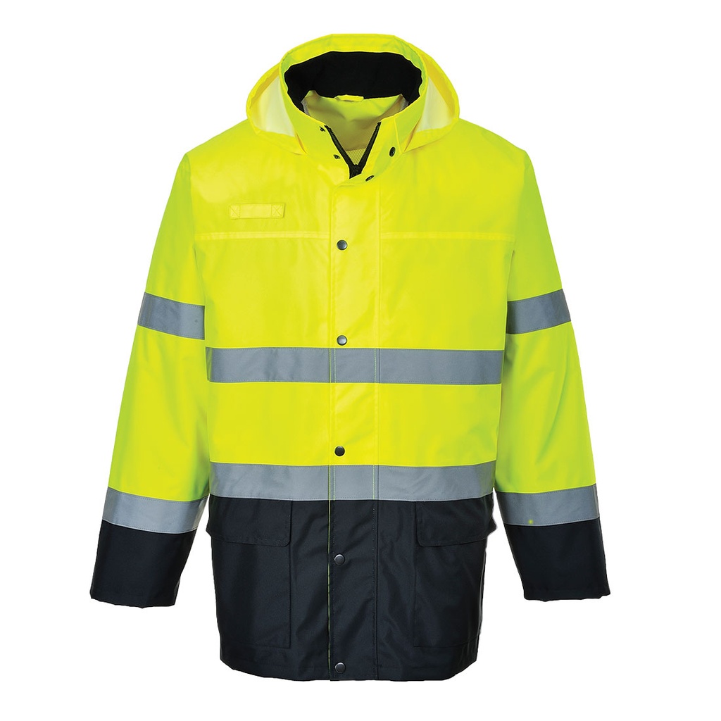 Veste de pluie haute visibilité bicolore légère – Portwest S166