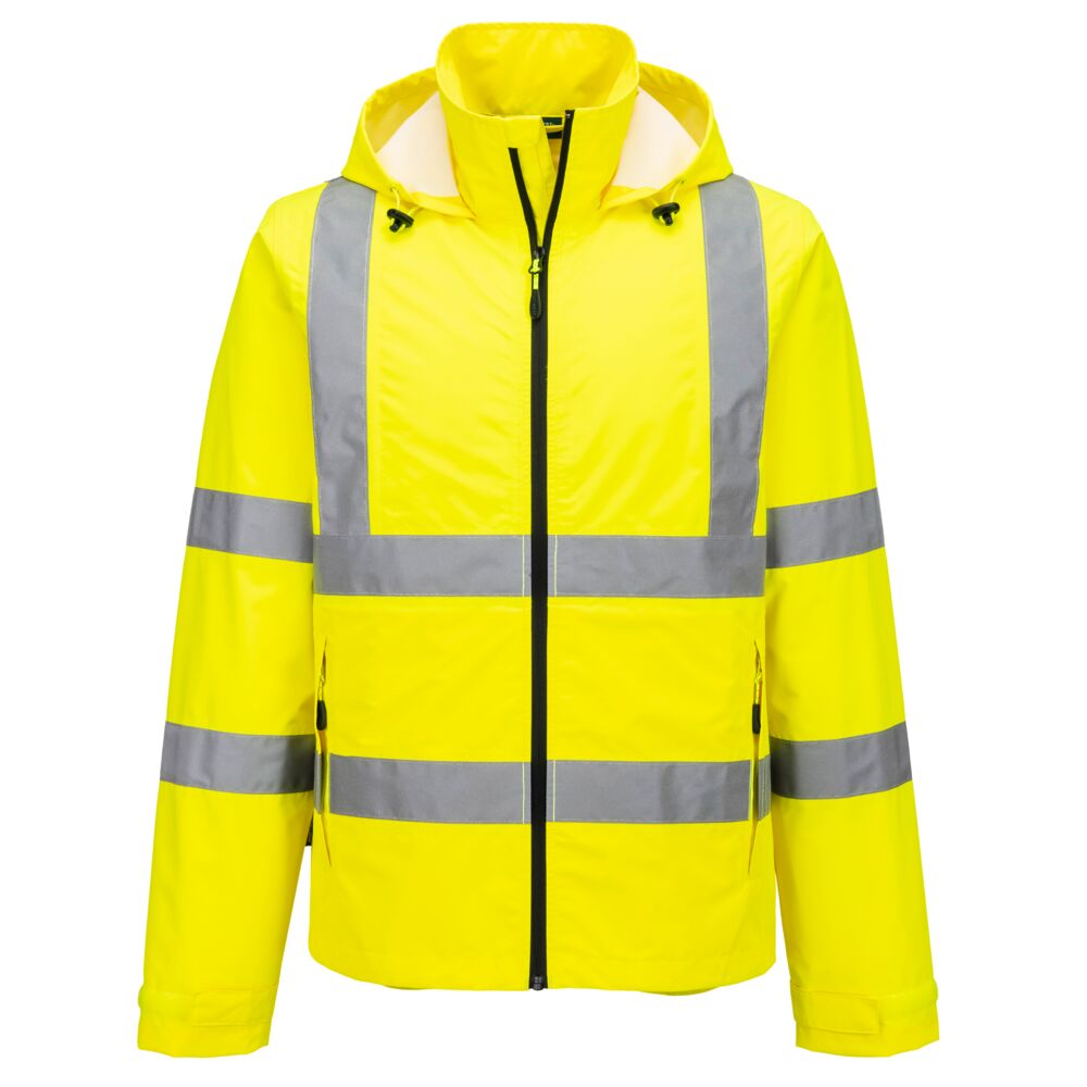Veste de pluie haute visibilité légère pliable – Portwest S164