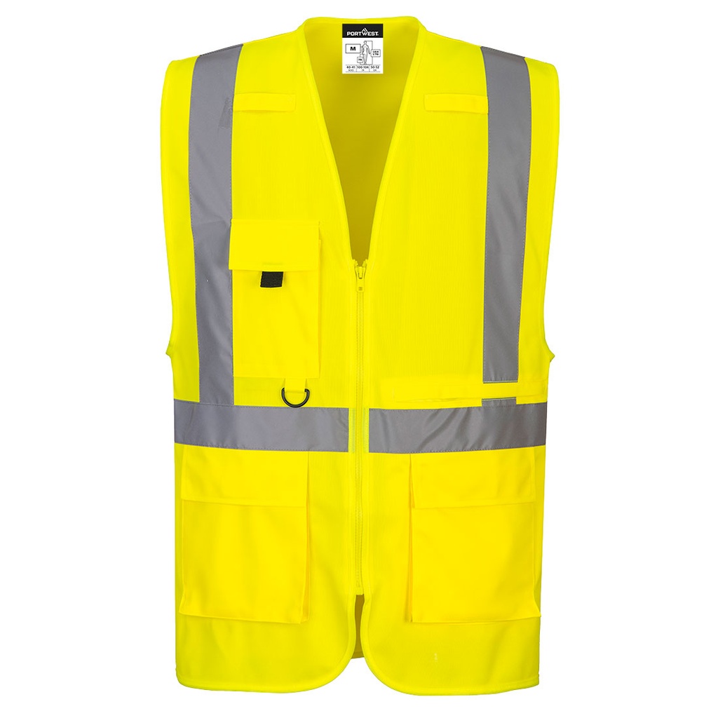 Gilet haute visibilité Executive poche tablette – Portwest C357