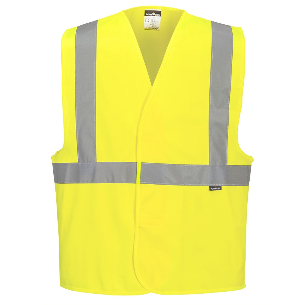 Gilet haute visibilité bandes et bretelles – Portwest C472