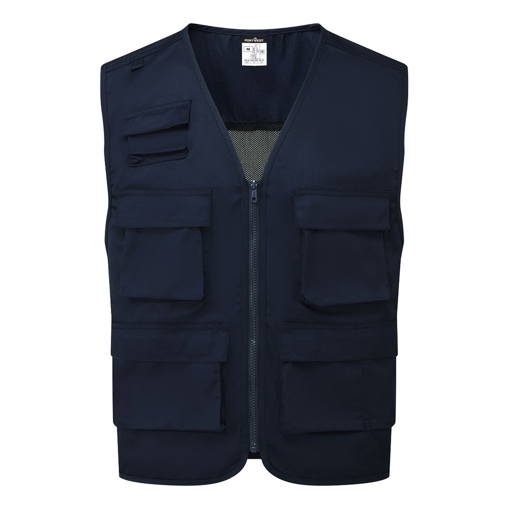 Gilet de travail multipoches – Portwest C704