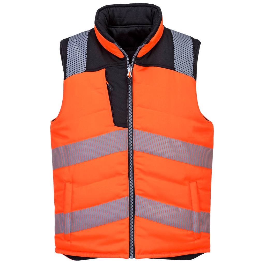 Bodywarmer réversible haute visibilité PW3 – Portwest PW374