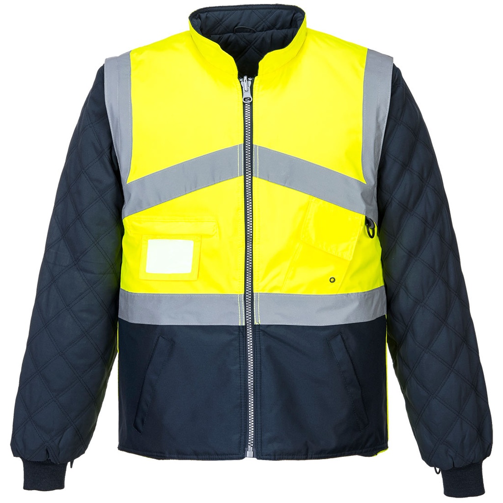 Gilet haute visibilité bicolore manches amovibles – Portwest S769